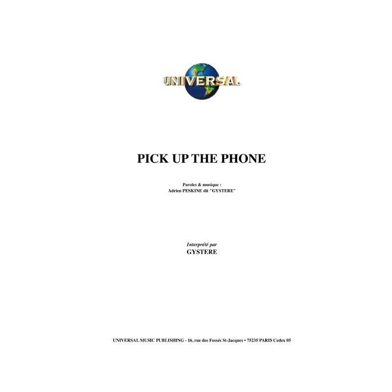 PICK UP THE PHONE