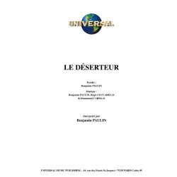 LE DÉSERTEUR