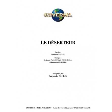 LE DÉSERTEUR