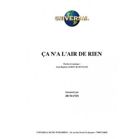 CA N'A L'AIR DE RIEN
