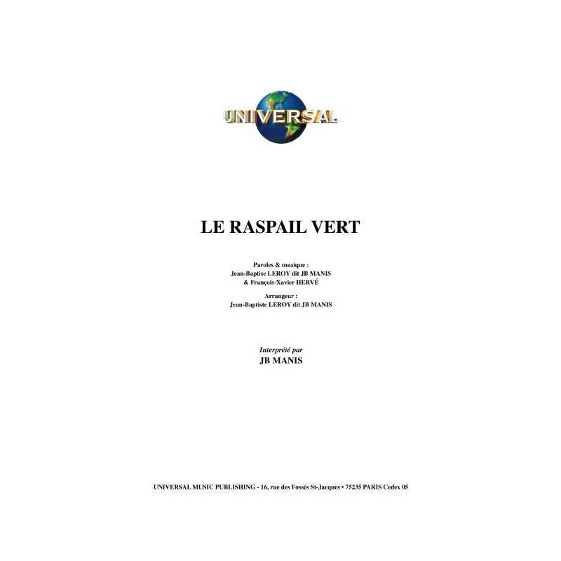 LE RASPAIL VERT