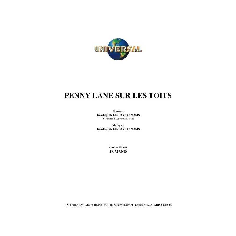 PENNY LANE SUR LES TOITS