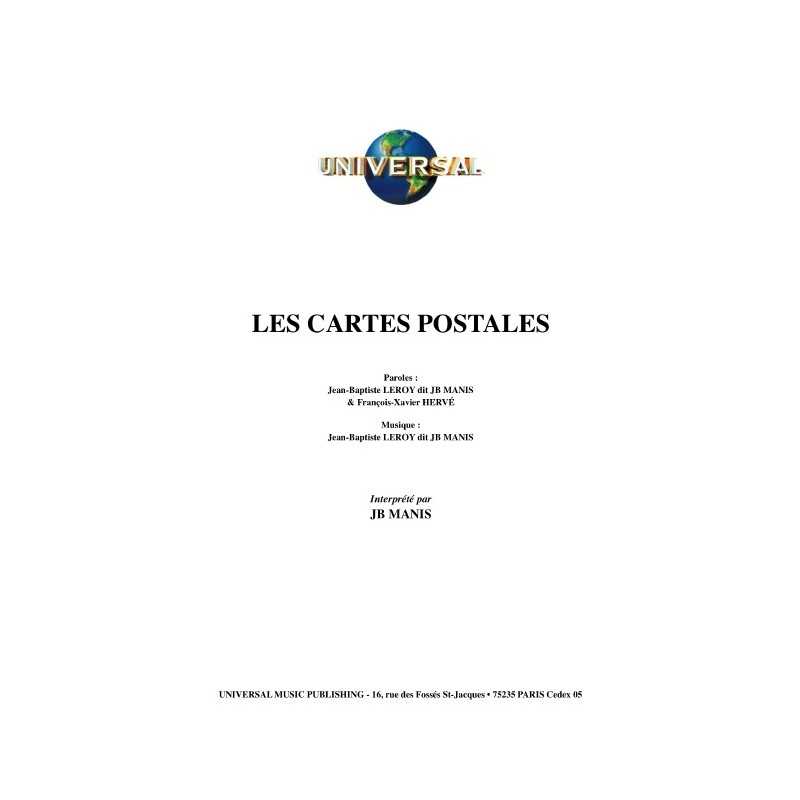 LES CARTES POSTALES
