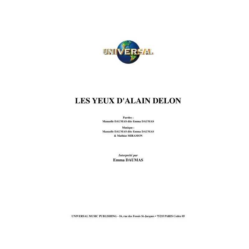 LES YEUX D'ALAIN DELON