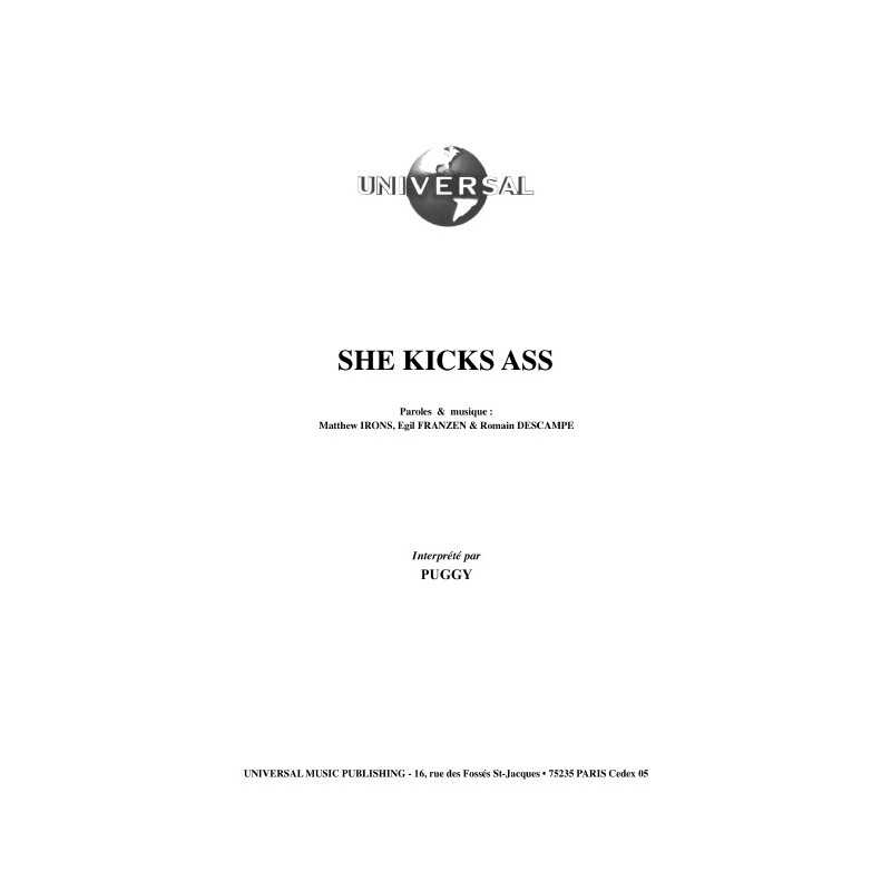 SHE KICKS ASS
