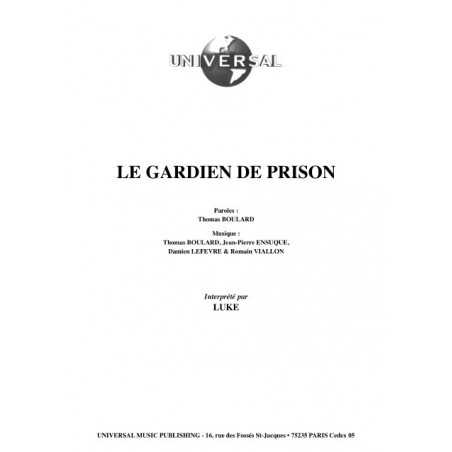 LE GARDIEN DE PRISON
