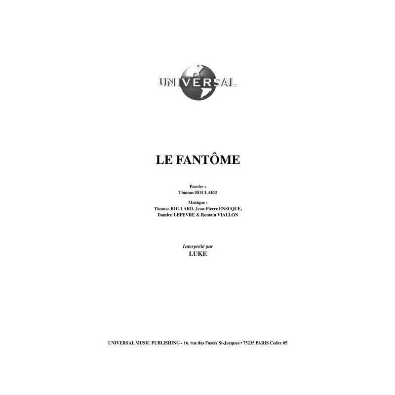 LE FANTÔME