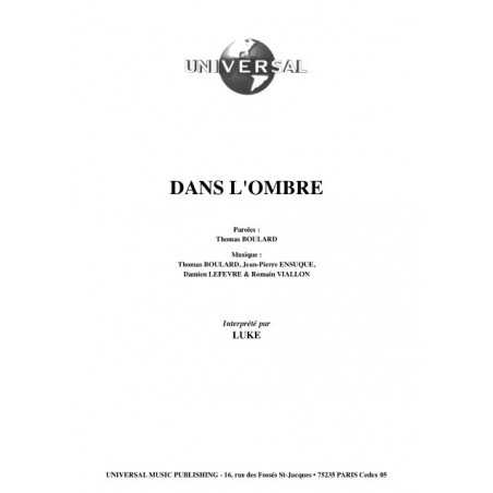 DANS L'OMBRE