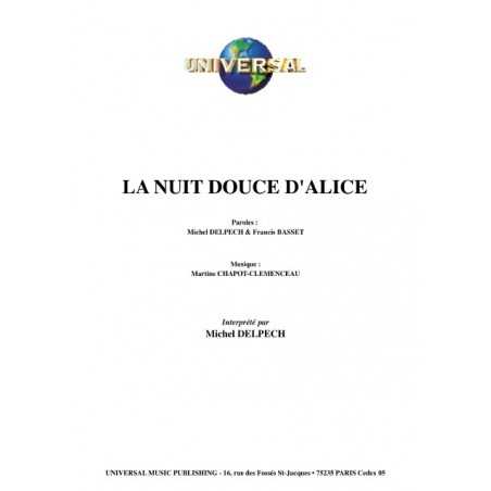 LA NUIT DOUCE D'ALICE