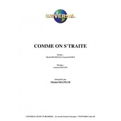 COMME ON S'TRAITE