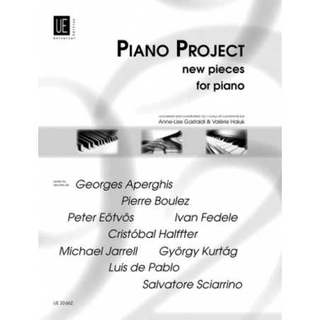 PIANO PROJECT - NEW PIECES FOR PIANO