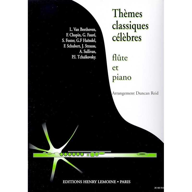 THÈMES CLASSIQUES CÉLÈBRES (flûte et piano)