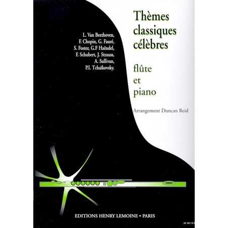 THÈMES CLASSIQUES CÉLÈBRES (flûte et piano)