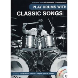PLAY DRUMS WITH CLASSIC SONGS (+CD)