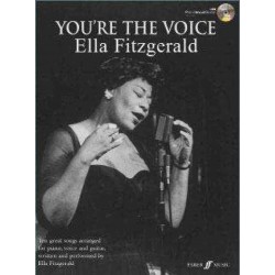 YOU'RE THE VOICE : ELLA FITZGERALD (+CD)