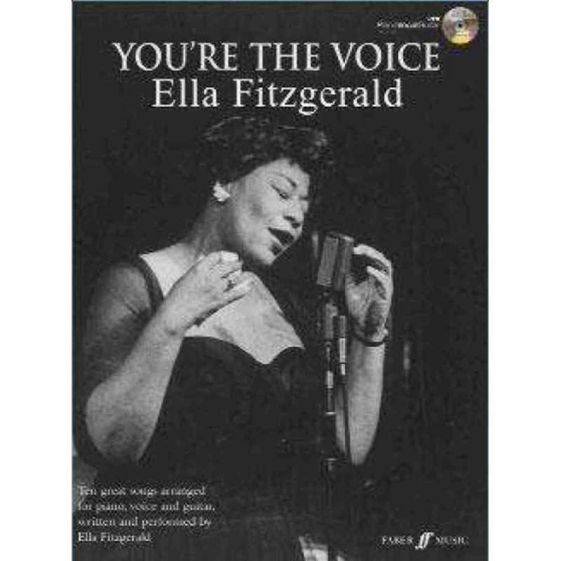 YOU'RE THE VOICE : ELLA FITZGERALD (+CD)