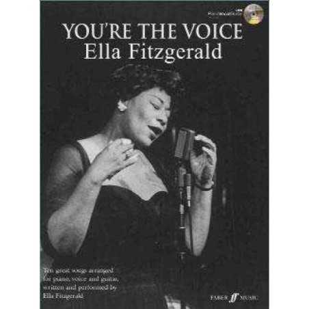 YOU'RE THE VOICE : ELLA FITZGERALD (+CD)