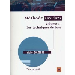METHODE DE SAXOPHONE JAZZ VOL.1 (+ CD)