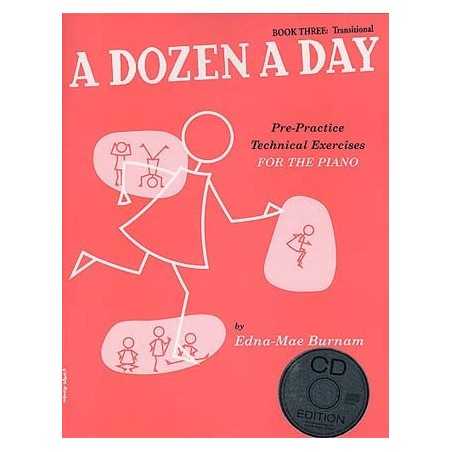A DOZEN A DAY BOOK 3 - TRANSITIONAL (+CD)