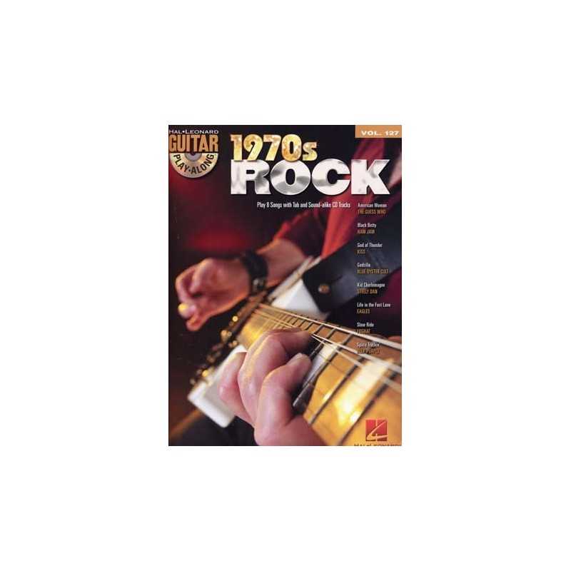 GUITAR PLAY-ALONG VOL.127 - 1970's ROCK (+CD)