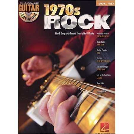 GUITAR PLAY-ALONG VOL.127 - 1970's ROCK (+CD)