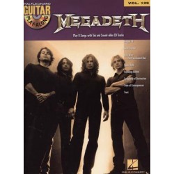 GUITAR PLAY-ALONG VOL.129 - MEGADETH (+CD)