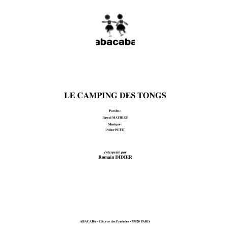 LE CAMPING DES TONGS
