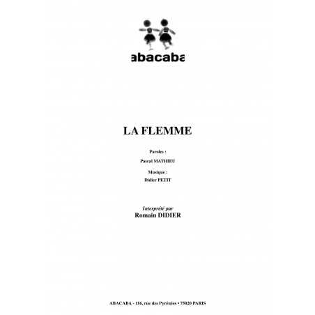 LA FLEMME