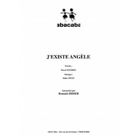 J'EXISTE ANGÈLE