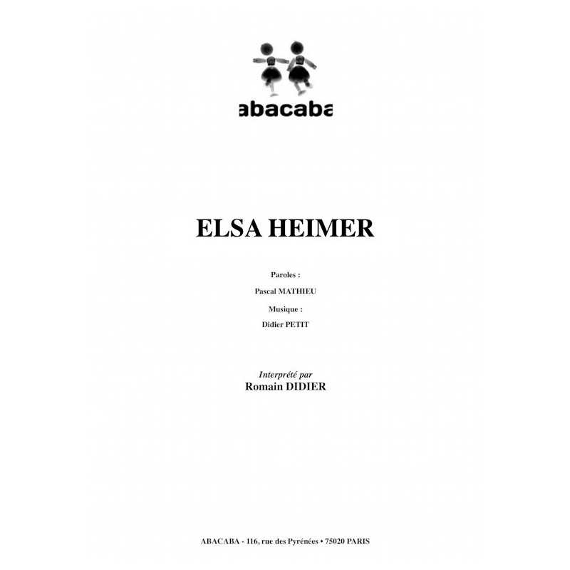 ELSA HEIMER