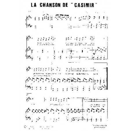 LA CHANSON DE CASIMIR