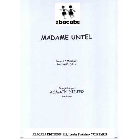 MADAME UNTEL