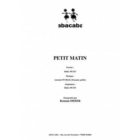 PETIT MATIN