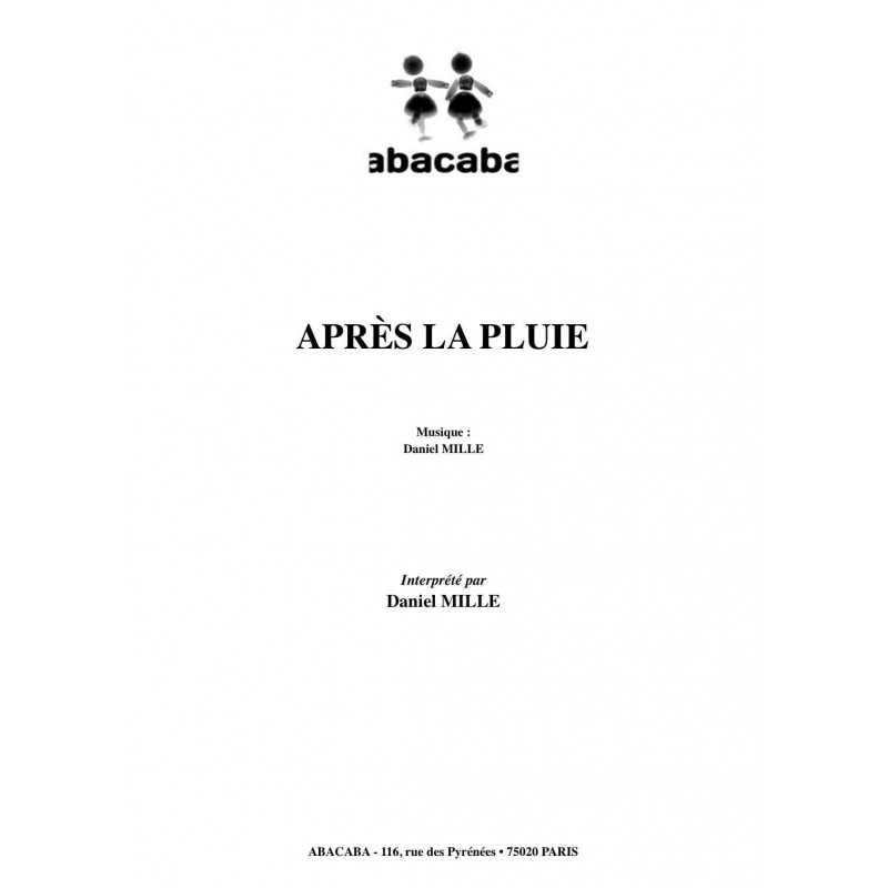 APRÈS LA PLUIE