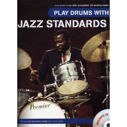 PLAY DRUMS WITH JAZZ STANDARDS (+CD)