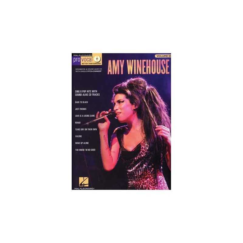 PRO VOCAL VOL.55 - AMY WINEHOUSE (+CD)