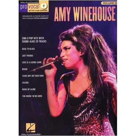PRO VOCAL VOL.55 - AMY WINEHOUSE (+CD)