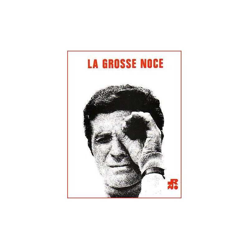 Sheet music LA GROSSE NOCE Gilbert Bécaud