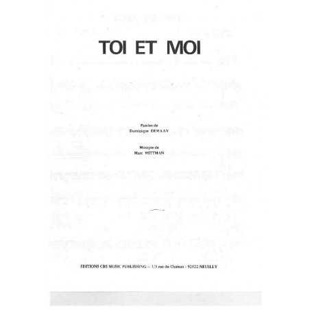 TOI ET MOI