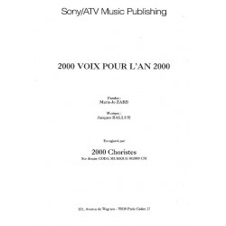 2000 voix pour l'an 2000
