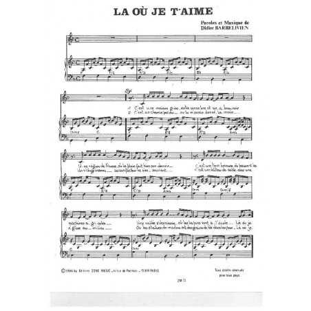 LA OU JE T'AIME
