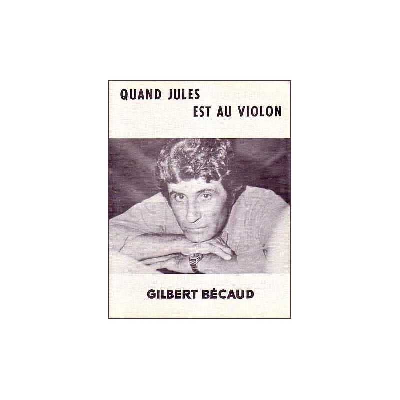 QUAND JULES EST AU VIOLON