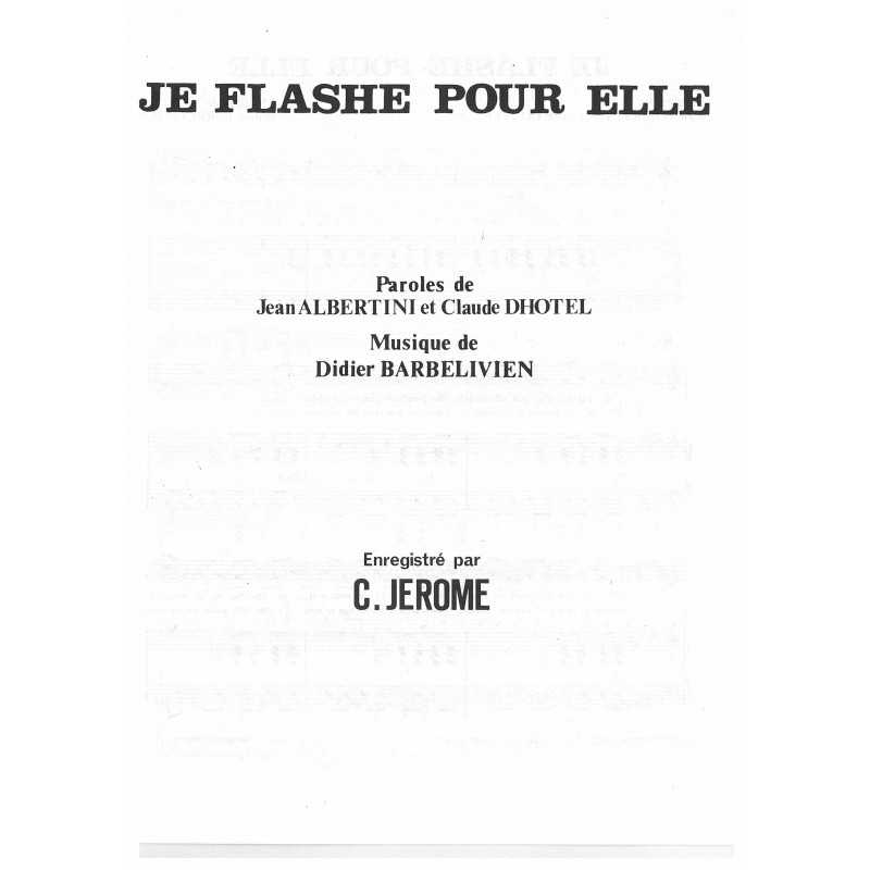 JE FLASHE POUR ELLE