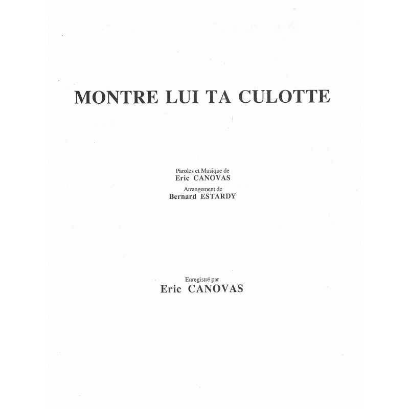 MONTRE LUI TA CULOTTE