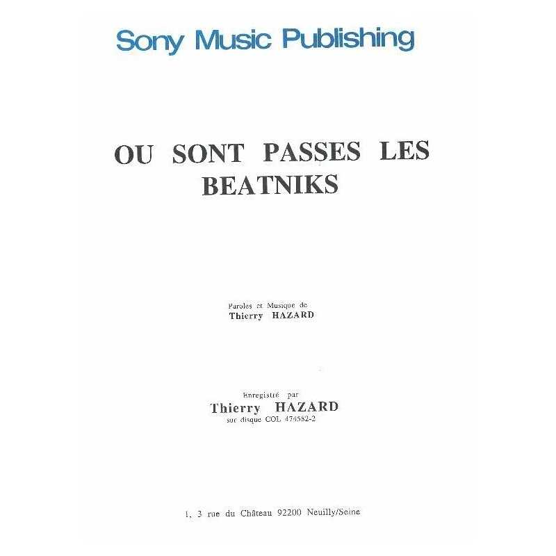 OU SONT PASSÉS LES BEATNIKS