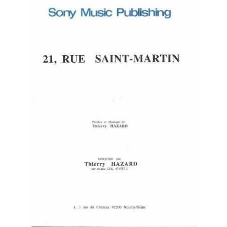 21, RUE SAINT-MARTIN
