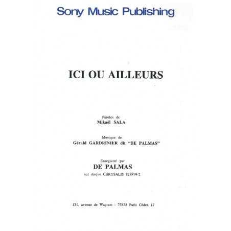 ICI OU AILLEURS