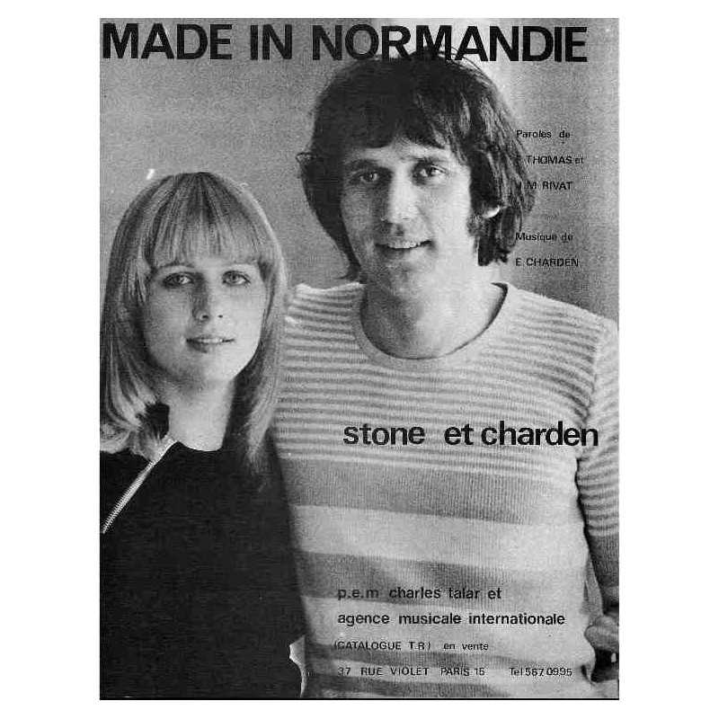Partition MADE IN NORMANDIE STONE & CHARDEN