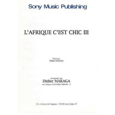 L'AFRIQUE C'EST CHIC III