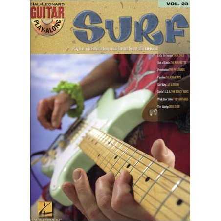 GUITAR PLAY-ALONG VOL.23 - SURF (+CD)